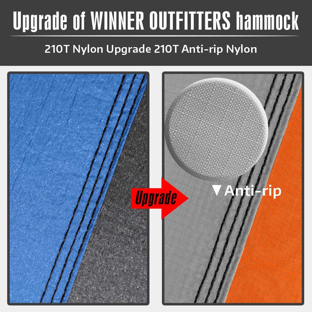 Upgrade Camping Hammock Outdoor Tourist Hanging Hammocks Portable Parachute Nylon Hiking Hammock For Backpacking Travel - Image 5