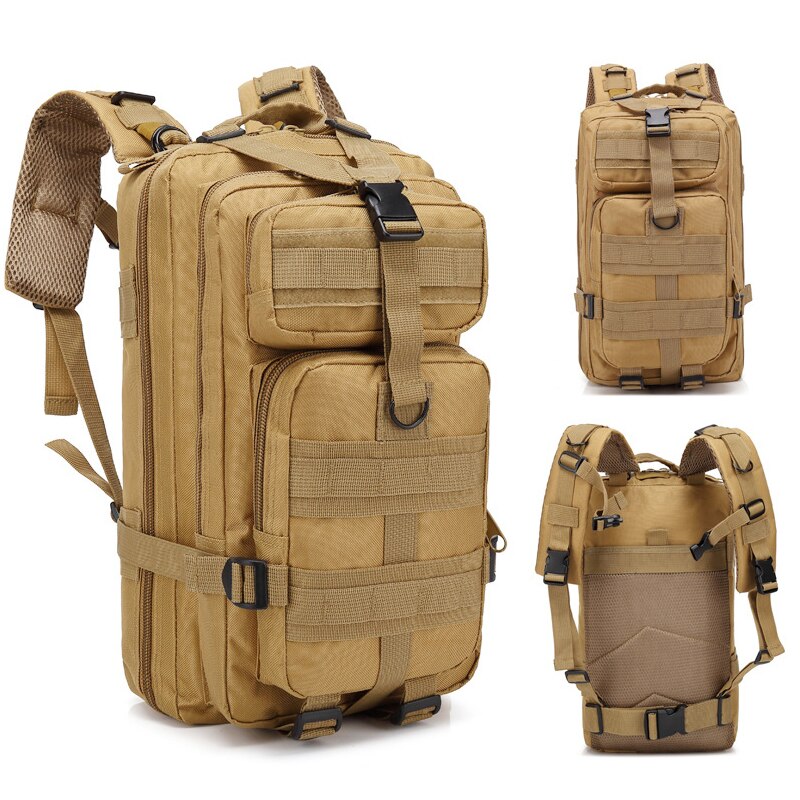 1000D Nylon 30L Military Tactical Backpack Hiking Camping Bag Travelling Trekking Bag Camouflage Bag Rucksacks tactical bag