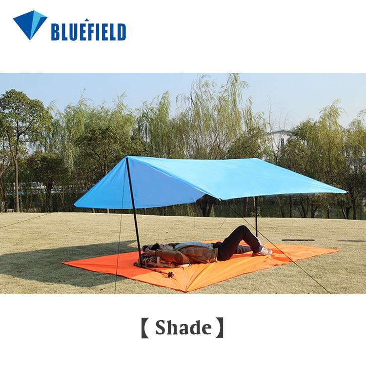 Ultralight Sun Shelter Camping Mat Beach Tent Pergola Awning Canopy 5 Colors 190T Taffeta Tarp Waterproof Camping Sunshelter - Image 6